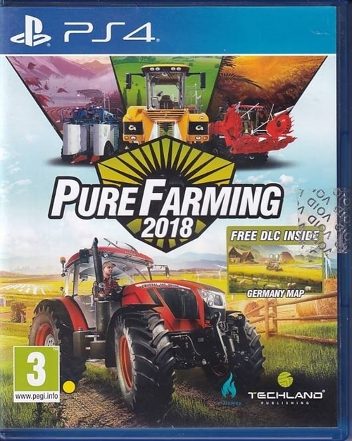 Pure Farming 2018 - PS4 (B Grade) (Genbrug)